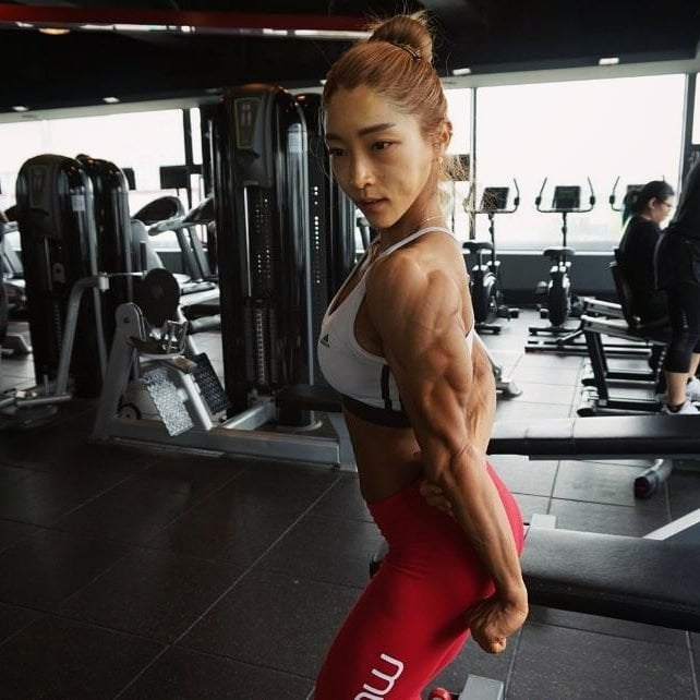 Lee Yong Im! Beautiful Asian Muscle! #96106541