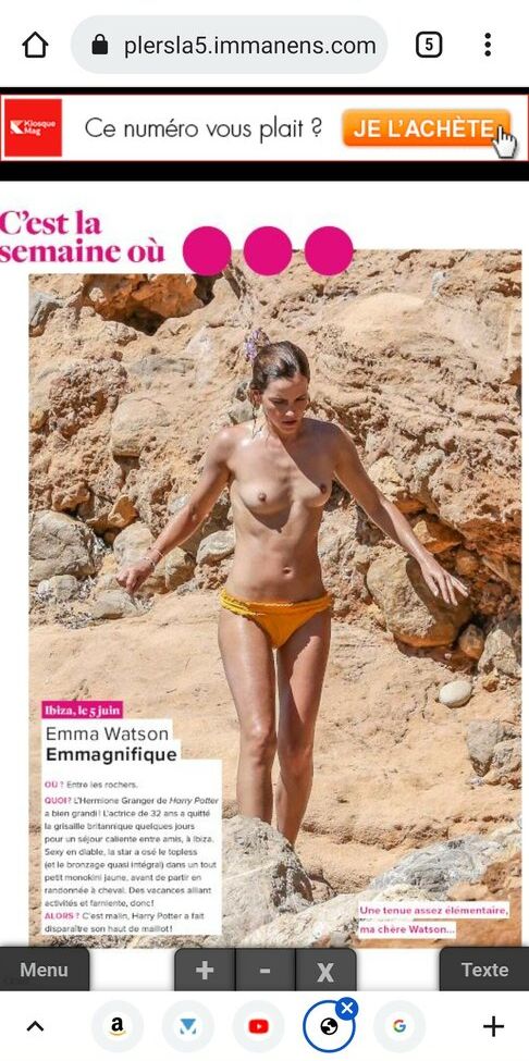 Emma Watson nuda #107639576