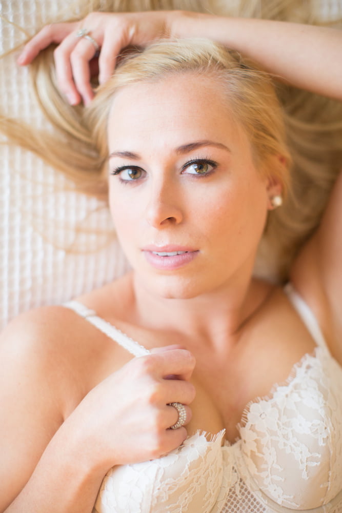 stunning blonde MILF bride #100546367