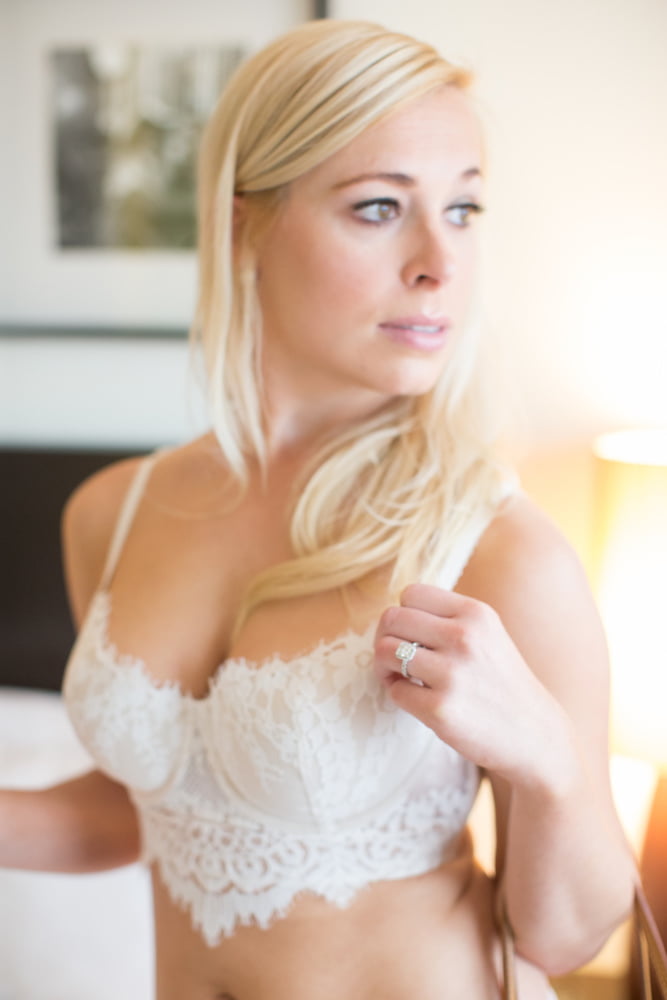 stunning blonde MILF bride #100546417