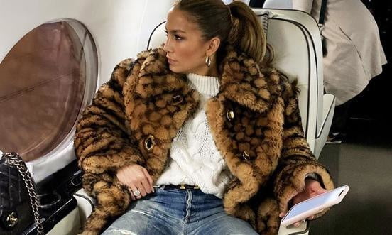 Jlo looking hot in fur #103675222