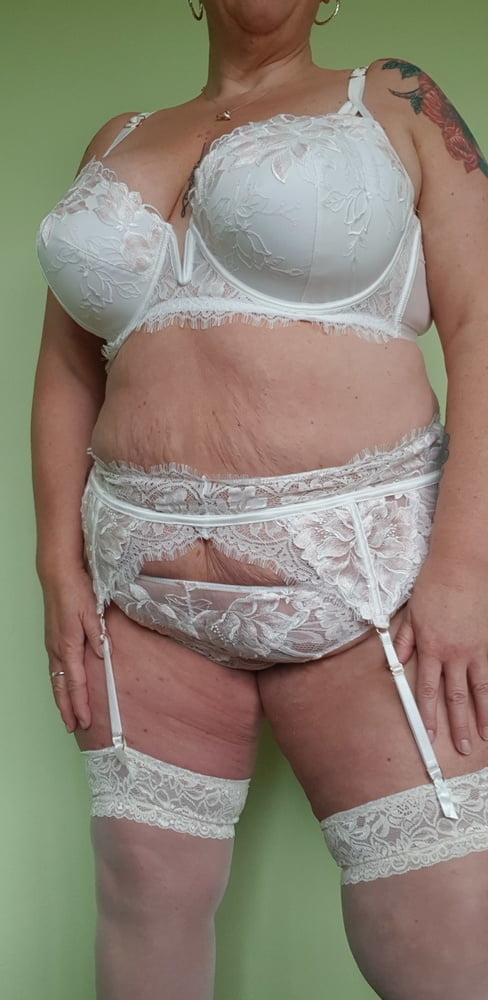 Salopes en lingerie blanche vol.3  (slut in cotton panties) #87364901