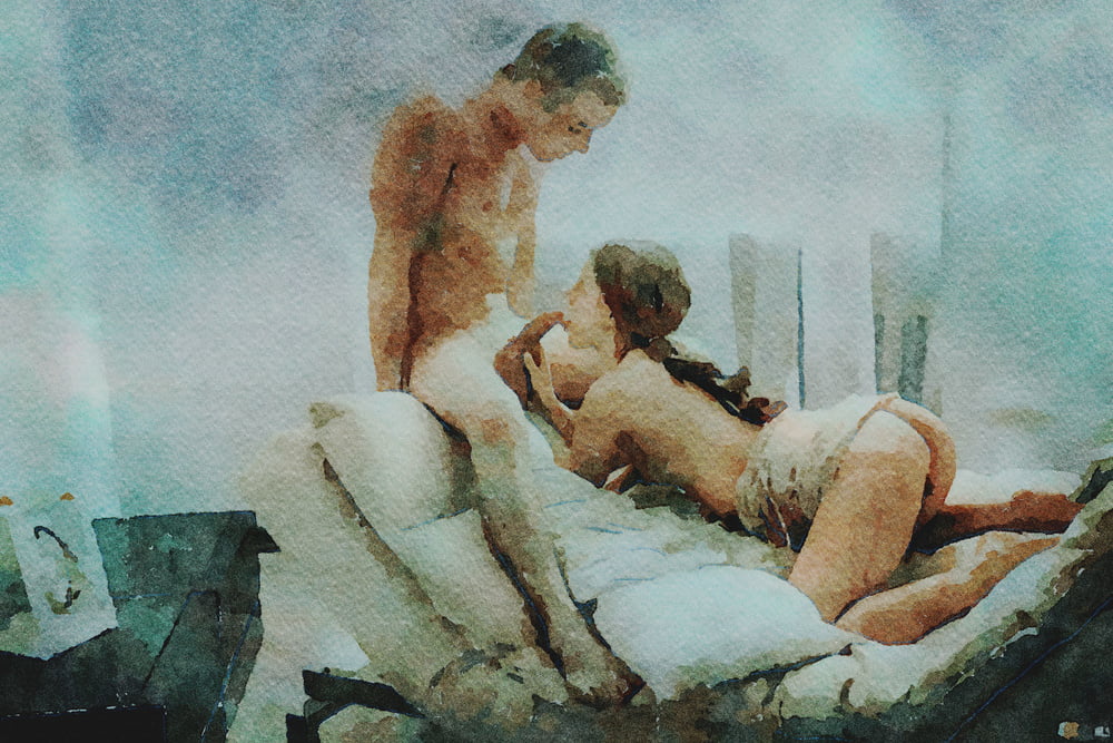 Erotic Digital Watercolor 53 3976180