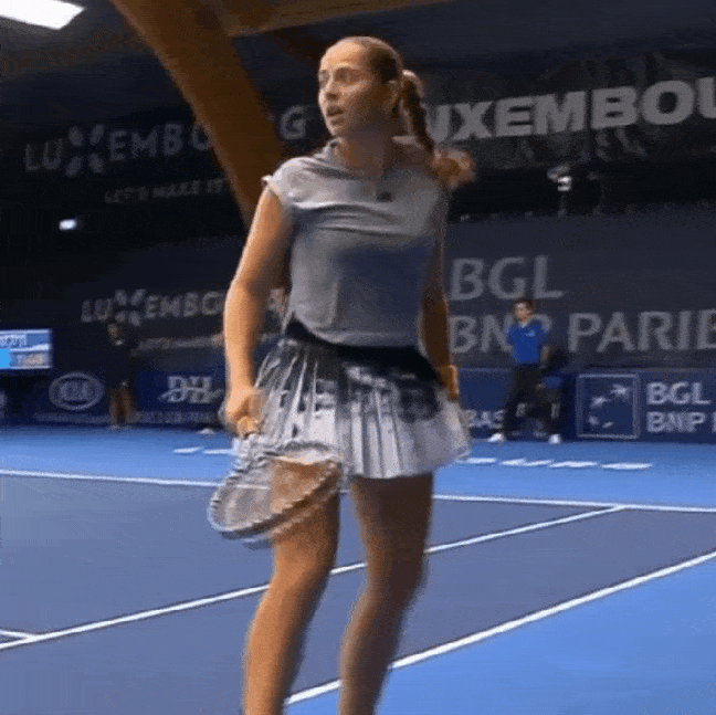 Jelena Ostapenko Sexy Tennis Bitch! (GIF) #80097430