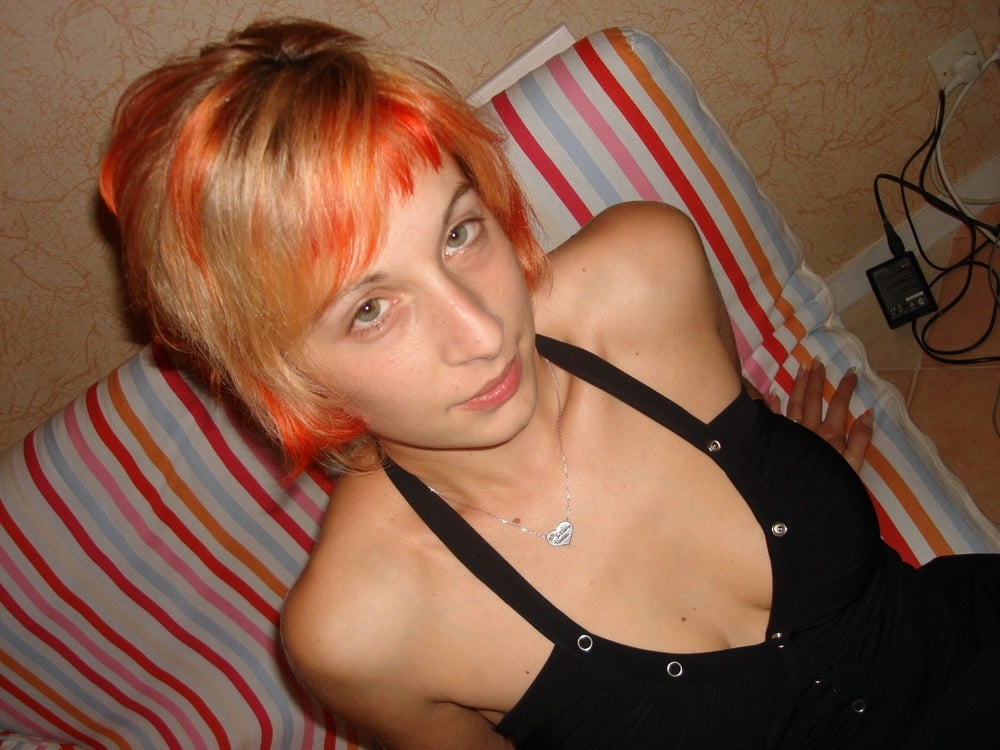 Cute Blonde With Red Highlights #87515158