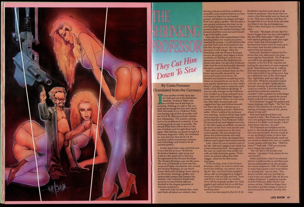 Leg show magazine (oktober '91)
 #95599026