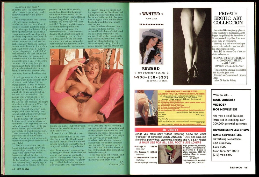 Leg show magazine (oktober '91)
 #95599050