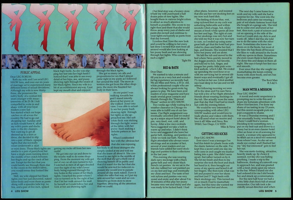 Leg show magazine (oktober '91)
 #95599107