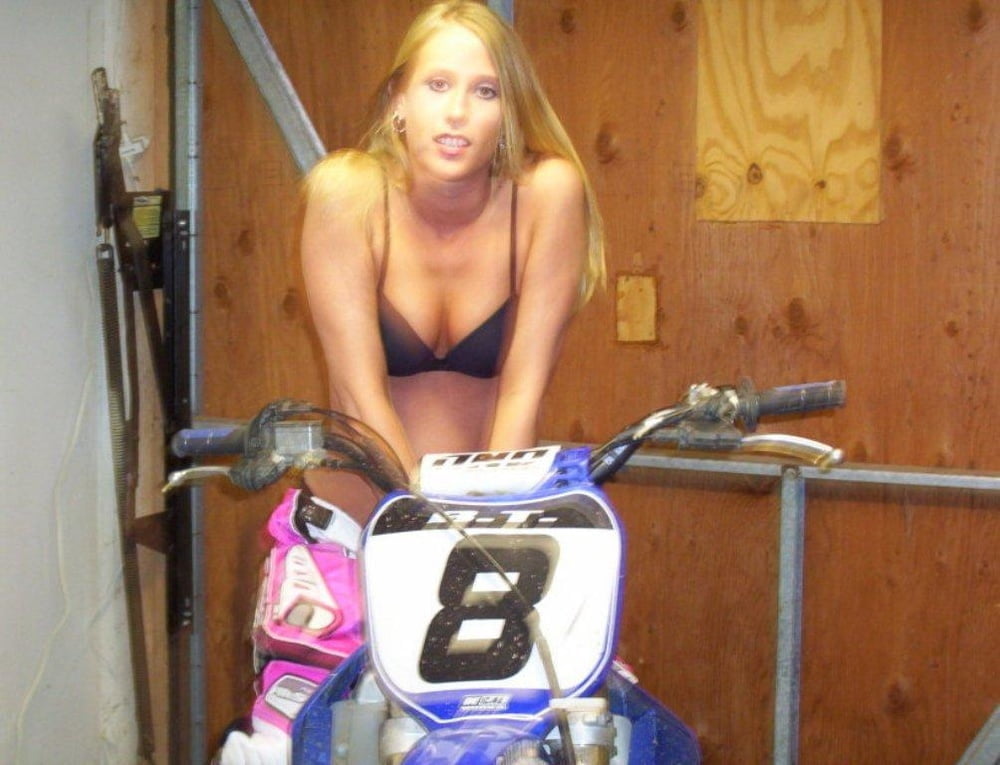 Sexy Motocross MILF Loves Cock In Her Hairy Cunt And Mouth #80385992