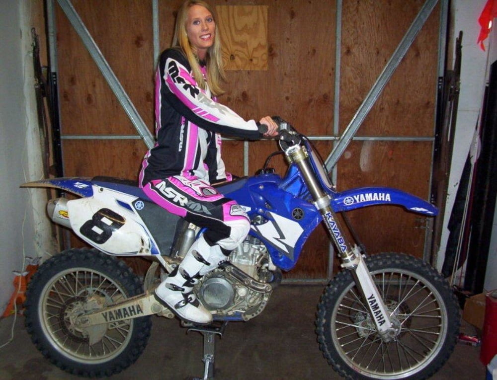 Sexy Motocross MILF Loves Cock In Her Hairy Cunt And Mouth #80385995