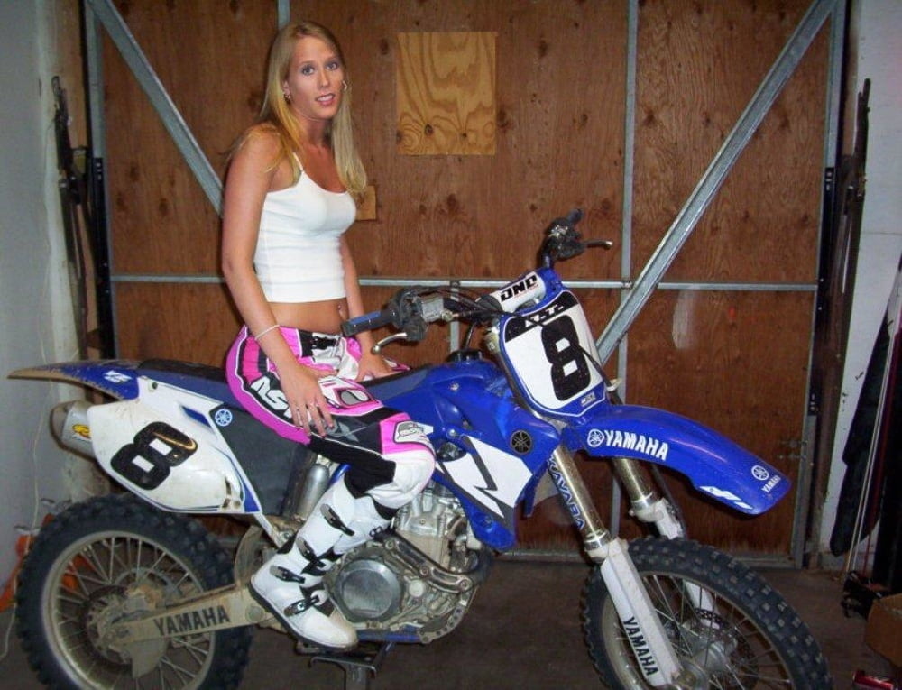 Sexy Motocross MILF Loves Cock In Her Hairy Cunt And Mouth #80386000