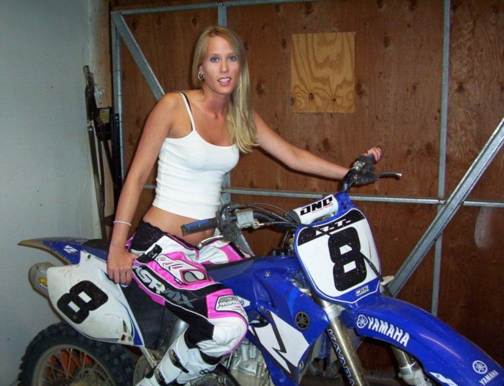 Sexy Motocross MILF Loves Cock In Her Hairy Cunt And Mouth #80386001