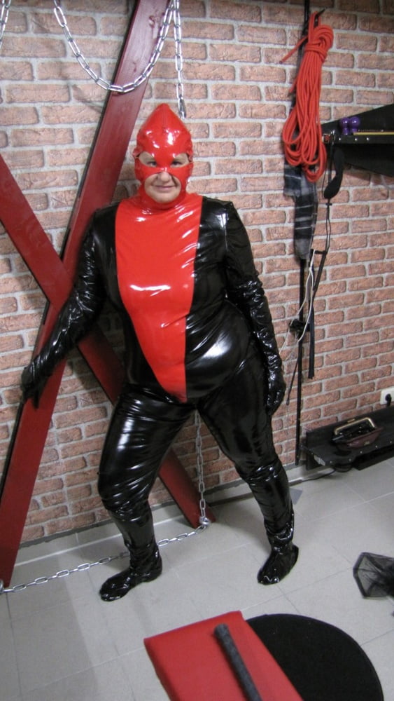 The whole body latex suit ... #92769962