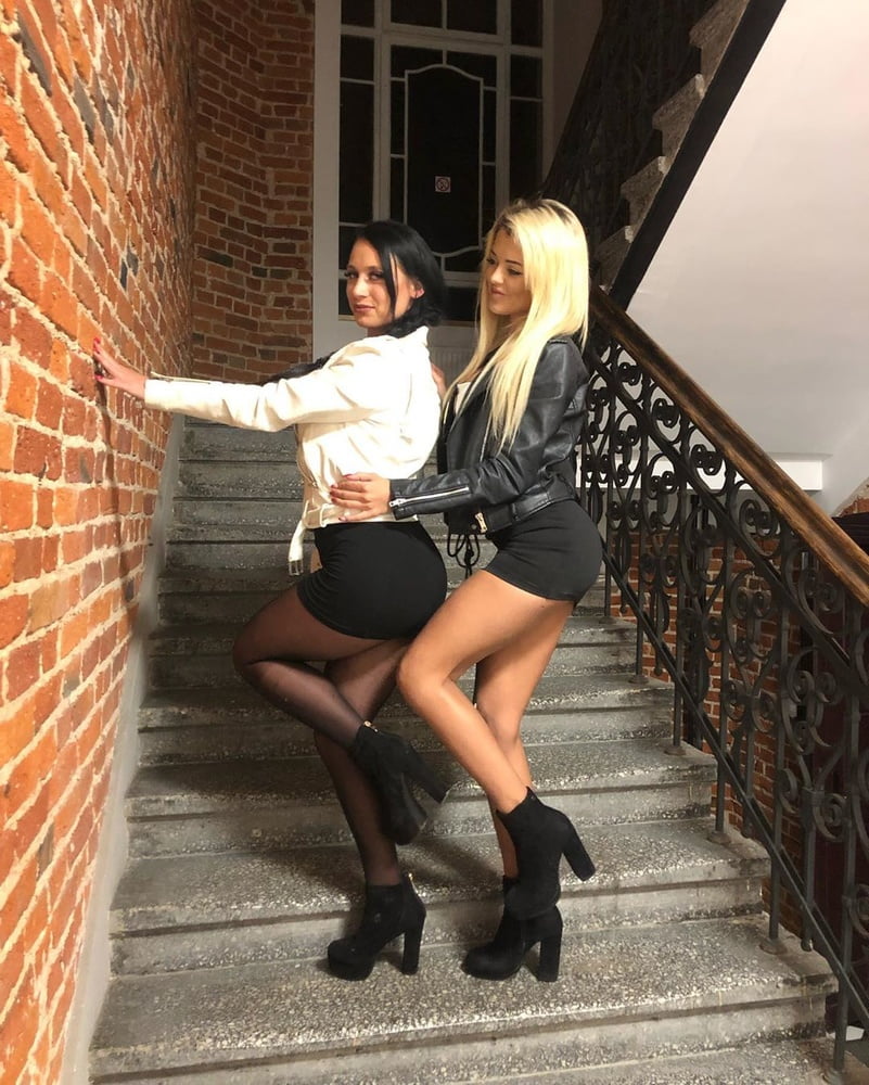 Serbian anal slut (high heels, nylons, long legs, upskirt) #92154830
