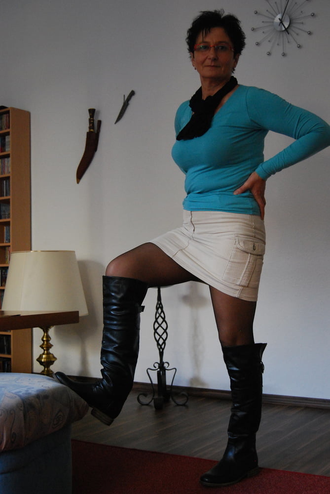 woman in boots - mix  5 #90264925