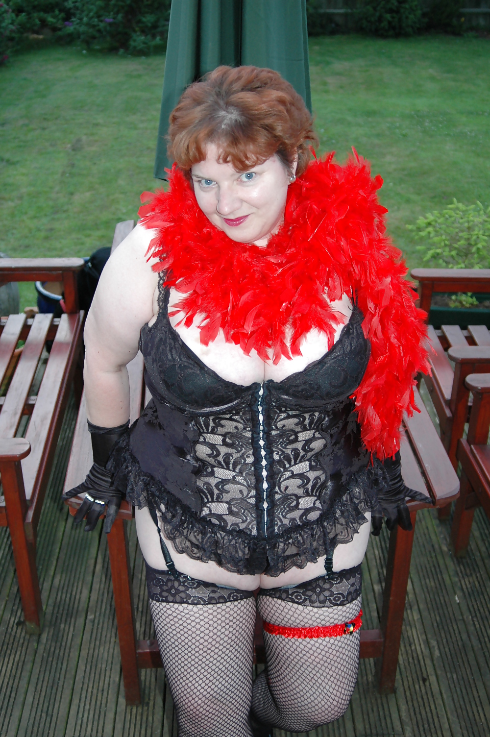 Chris44g Black Stockings &amp; Suspenders #107047261
