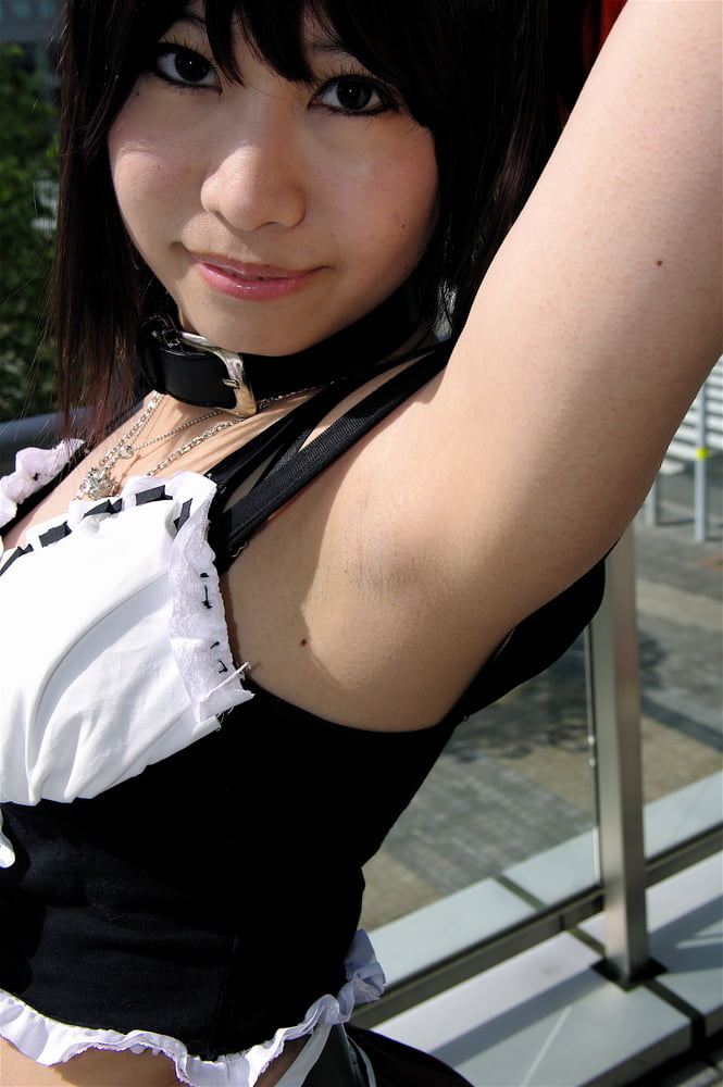 Armpit fetishism Japanese cosplay #89463093