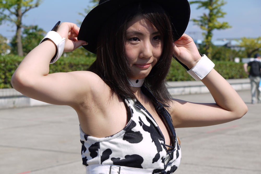 Armpit fetishism Japanese cosplay #89463130