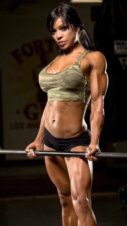 Sexy Fit And Ripped Muscle Girls #106165658