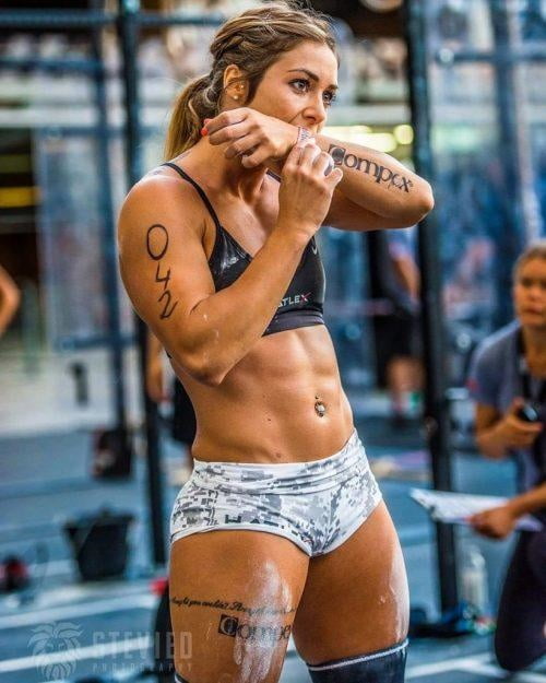 Sexy Fit And Ripped Muscle Girls #106165732