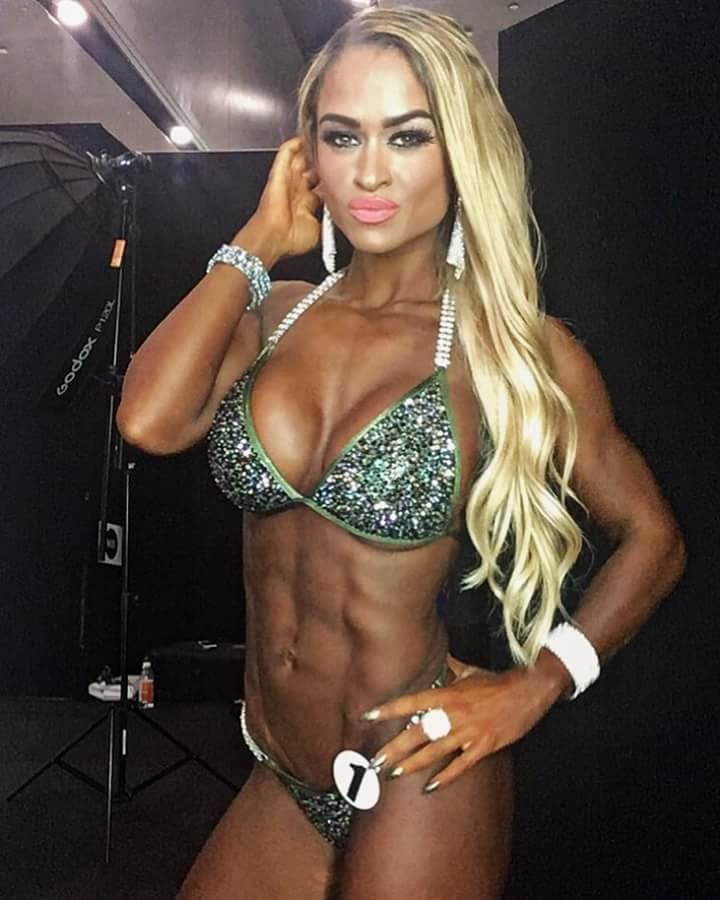 Sexy Fit And Ripped Muscle Girls #106165920