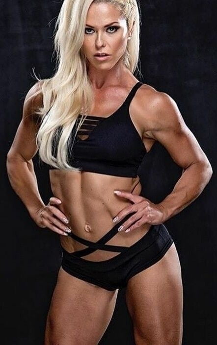 Sexy Fit And Ripped Muscle Girls #106166154