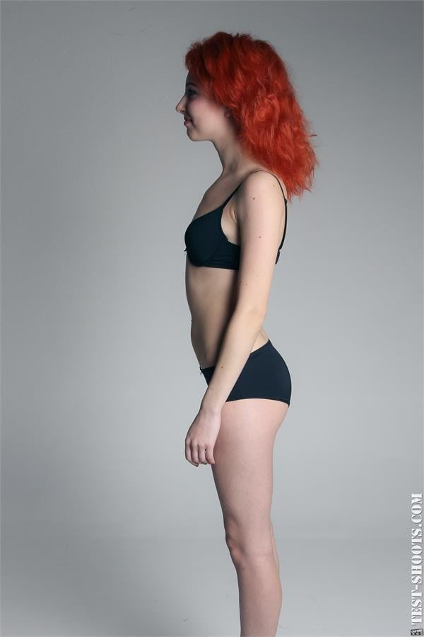 Foxy redhead thin teenager nude casting #91224889