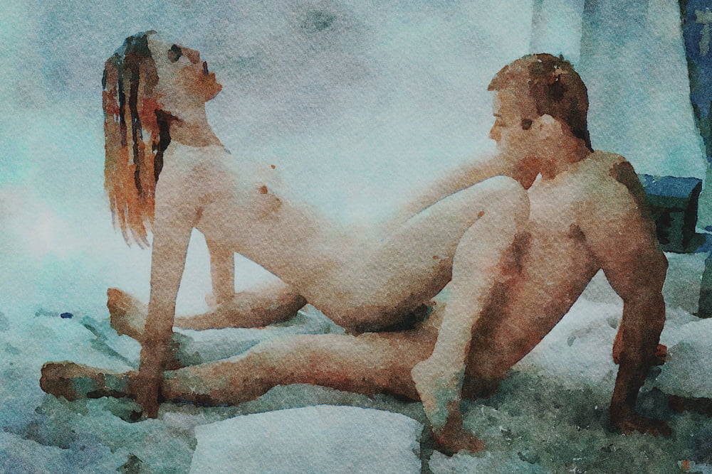 Erotic Digital Watercolor 51 3981811