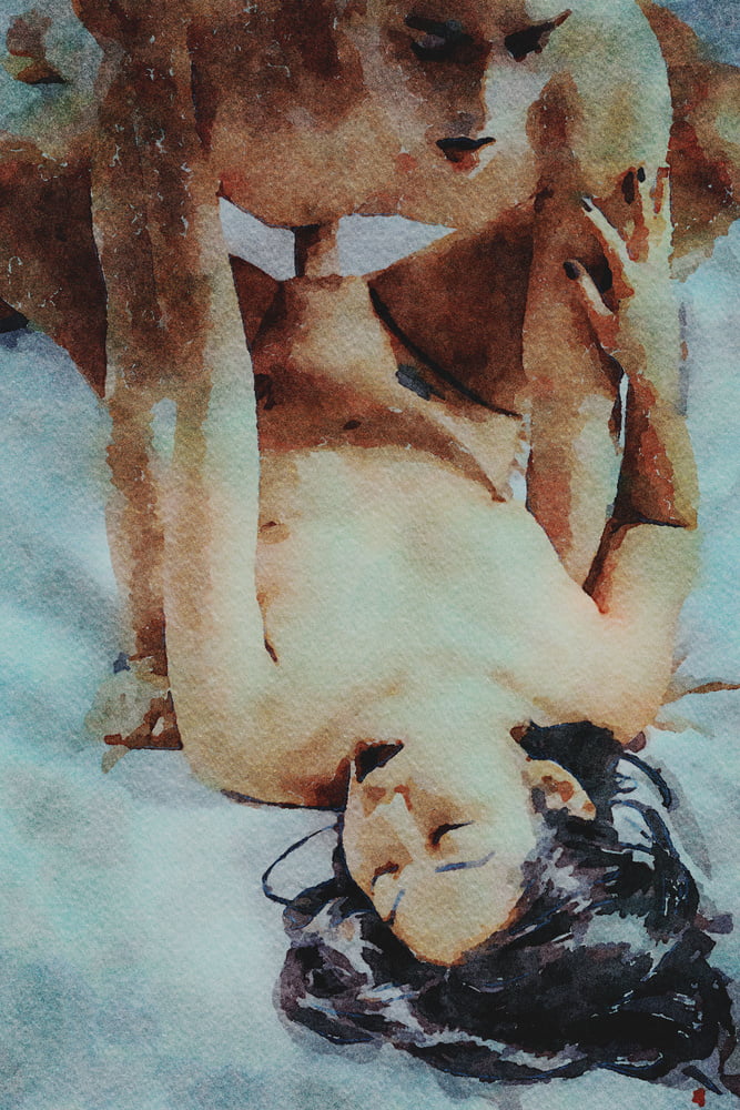 Erotic Digital Watercolor 51 3981811