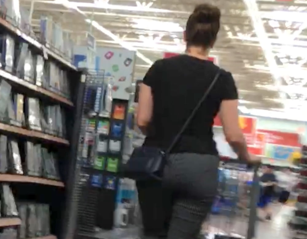 MILF with sexy ass in Walmart #90519761