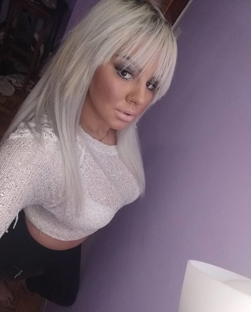 Serbian hot whore girl big natural tits Marija Petronijevic #100229066