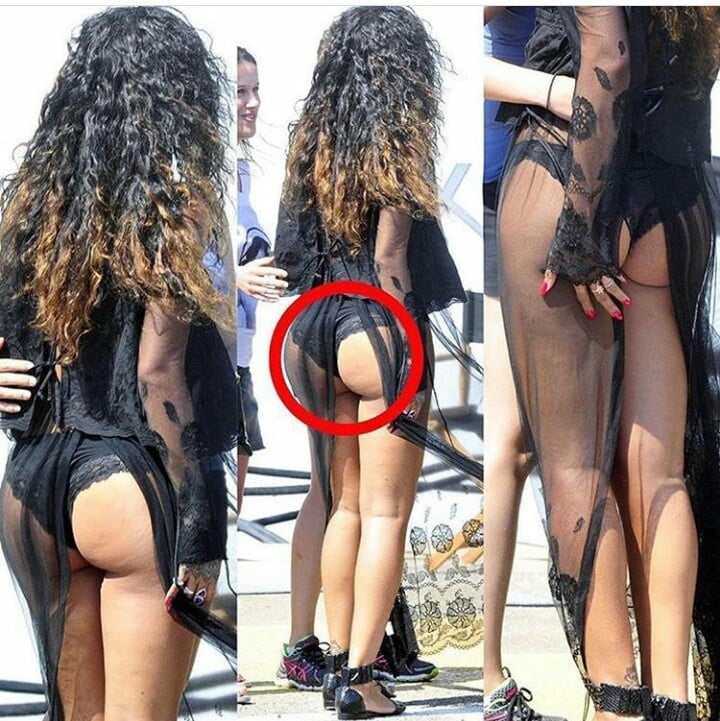 Jerkoff over Thick Rihanna whore #94658771