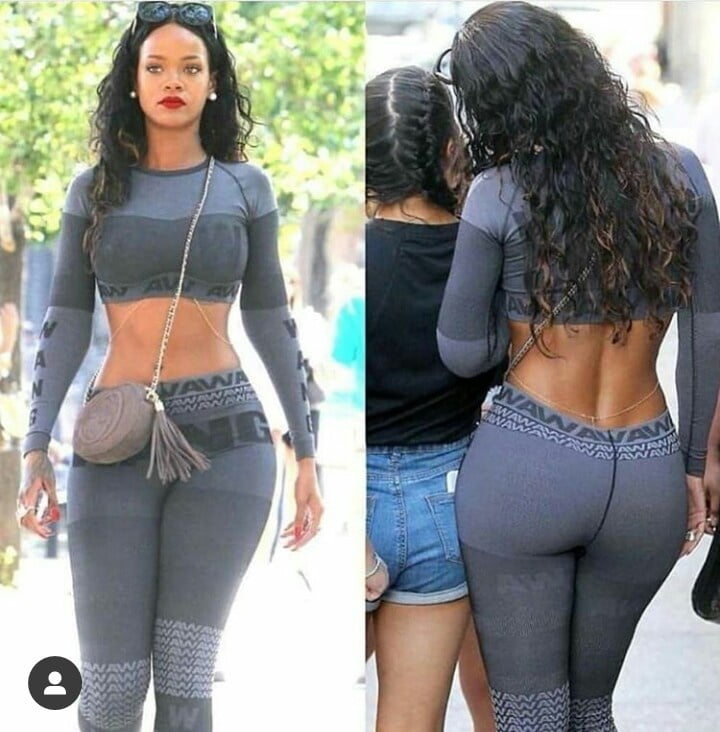 Jerkoff over Thick Rihanna whore #94658781