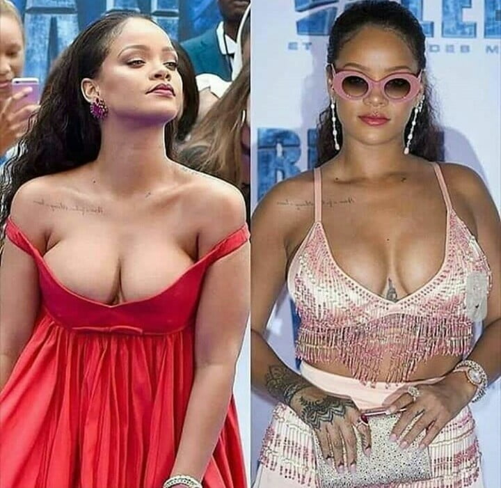 Jerkoff over Thick Rihanna whore #94658865