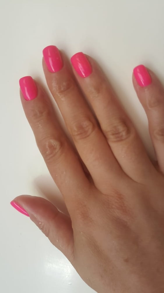 My wife&#039;s fingers!  Manicure, pedicure, hairstyle, pisi) #94061238