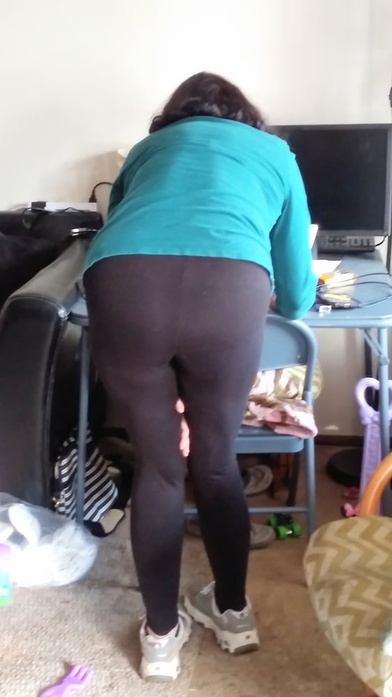 Wifes hot ass in leggings. #99648647