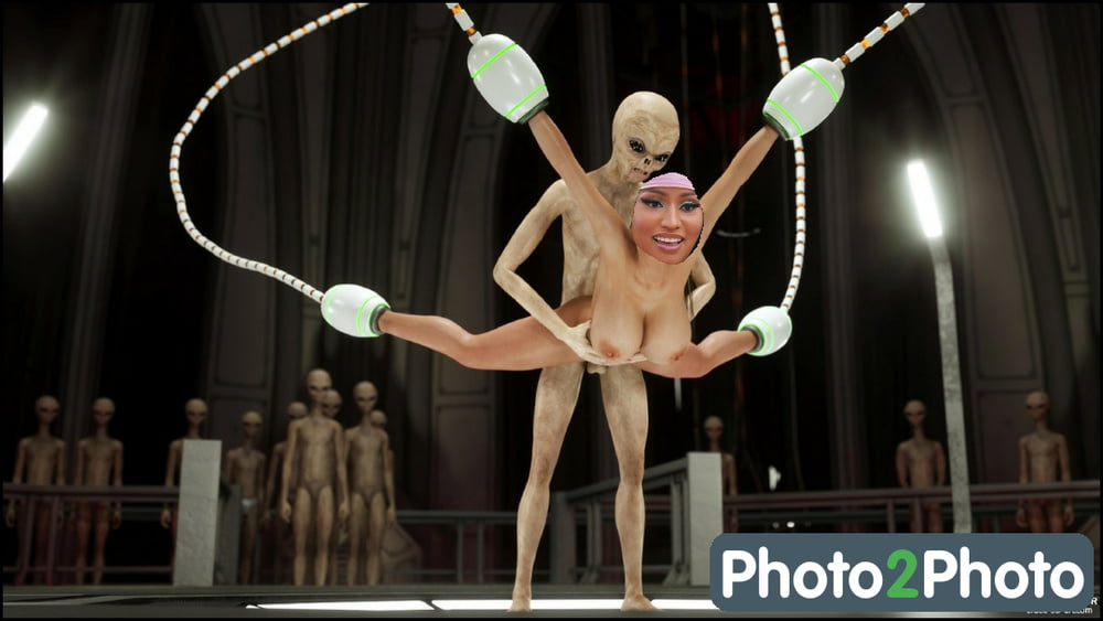 Nicki Minaj Fake Alien