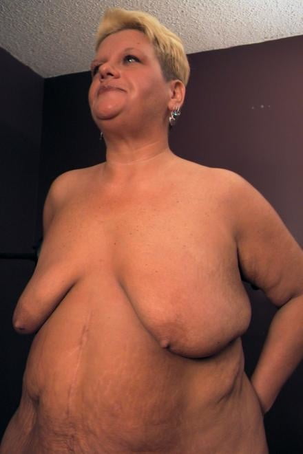 Mature  fat woman #91702575
