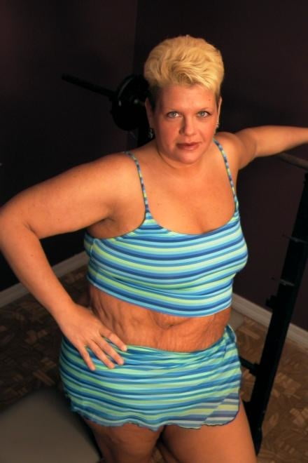 Mature  fat woman #91702618