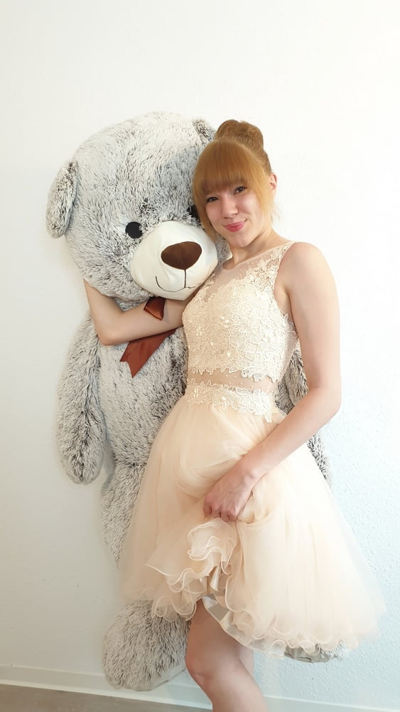 cute Shooting in dress with Anne Eden #106970757