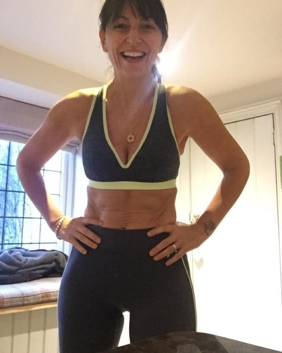 Davina McCall showing off her tight sexy MILF body #80224215