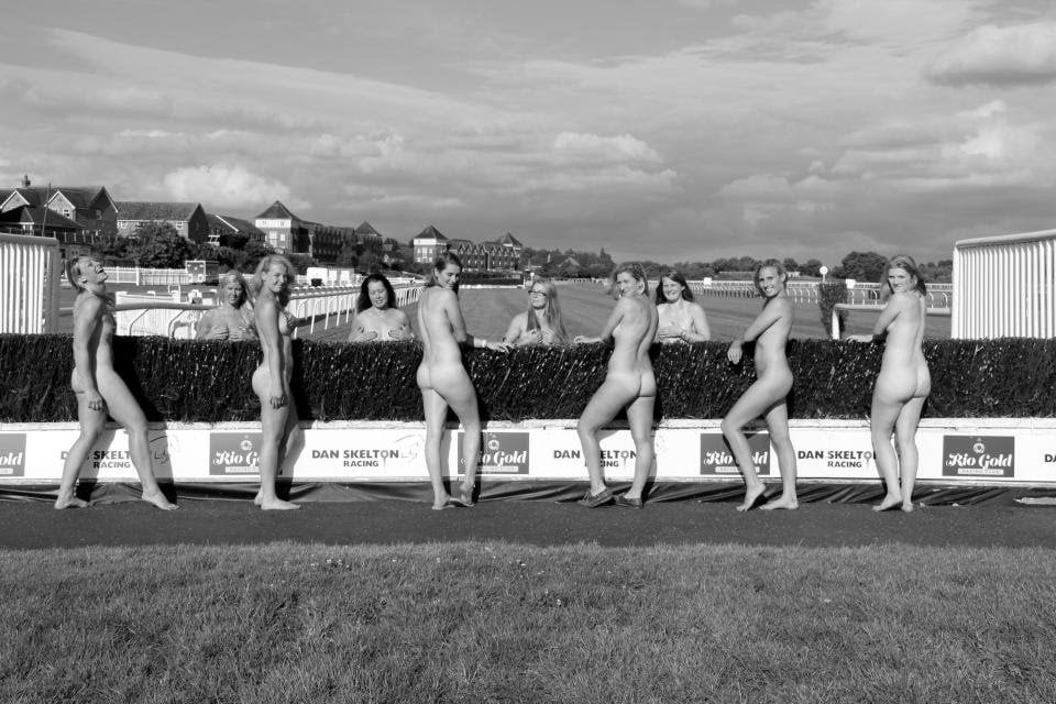 Female Jockey naked calendar #89344256