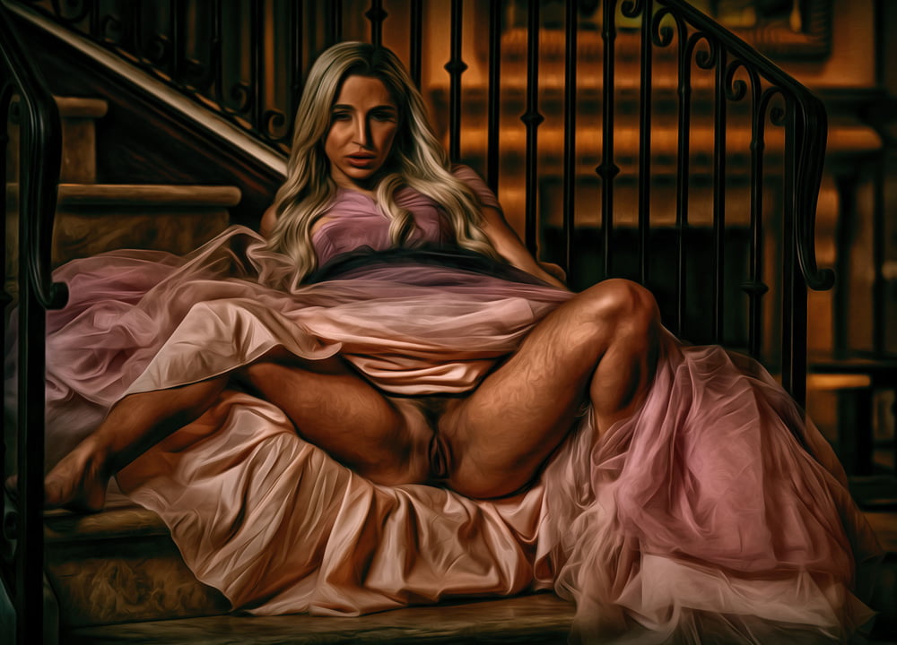Erotic Digital Oil Painting Effect Porn Arts #92492904