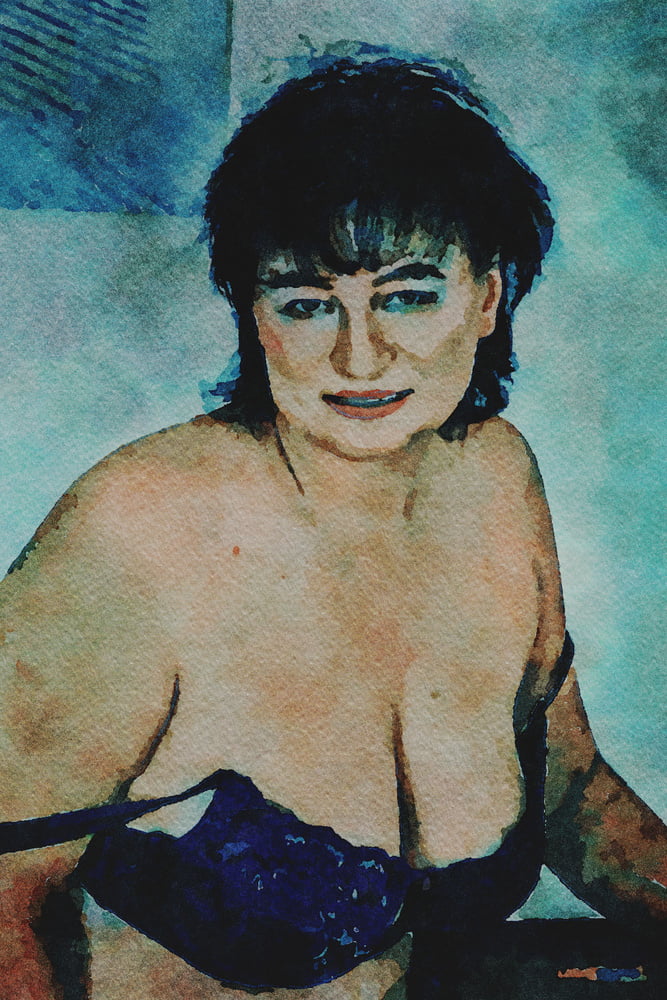 Erotic Digital Watercolor 64 #99820474