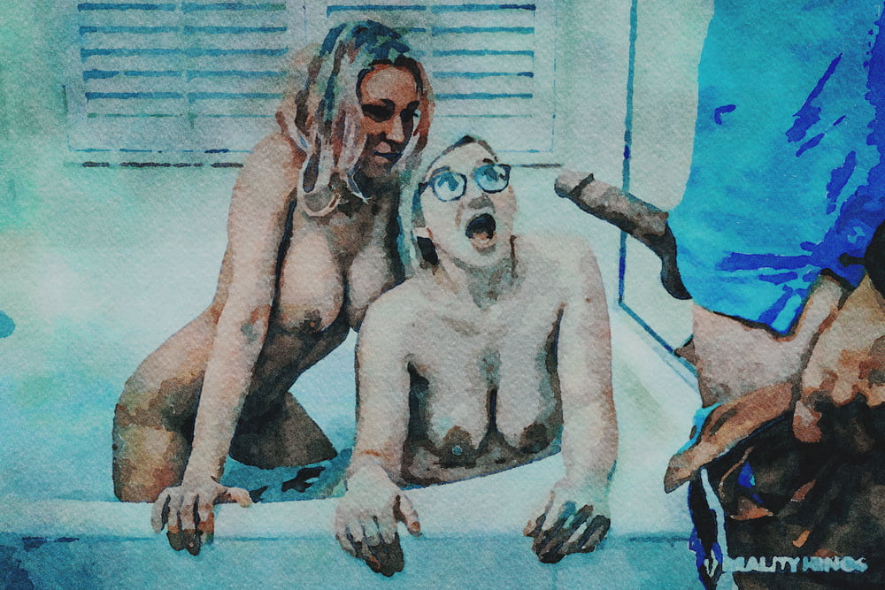 Erotic Digital Watercolor 64 #99820521