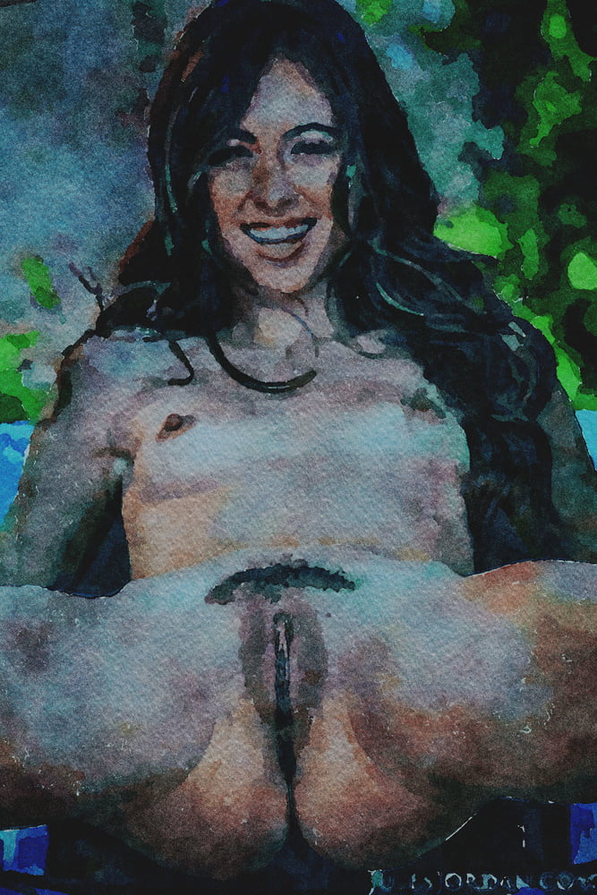Erotic Digital Watercolor 64 #99820645