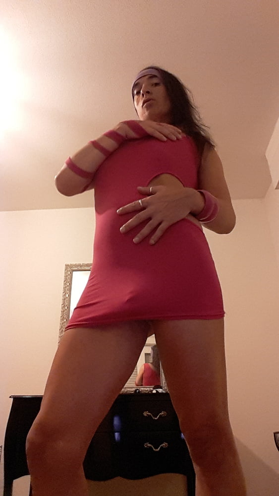 Tygra bitch in pink dress. #106877295