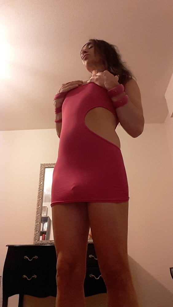 Tygra bitch in pink dress. #106877299
