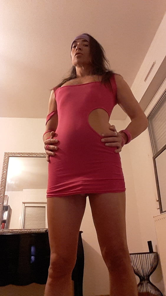 Tygra bitch in pink dress. #106877320