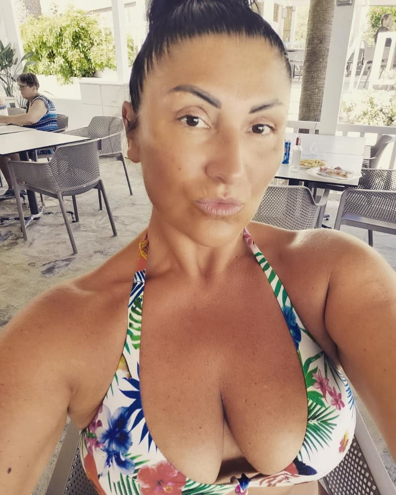 Serbian chuby whore milf big natural tits Gordana Colic #104869447